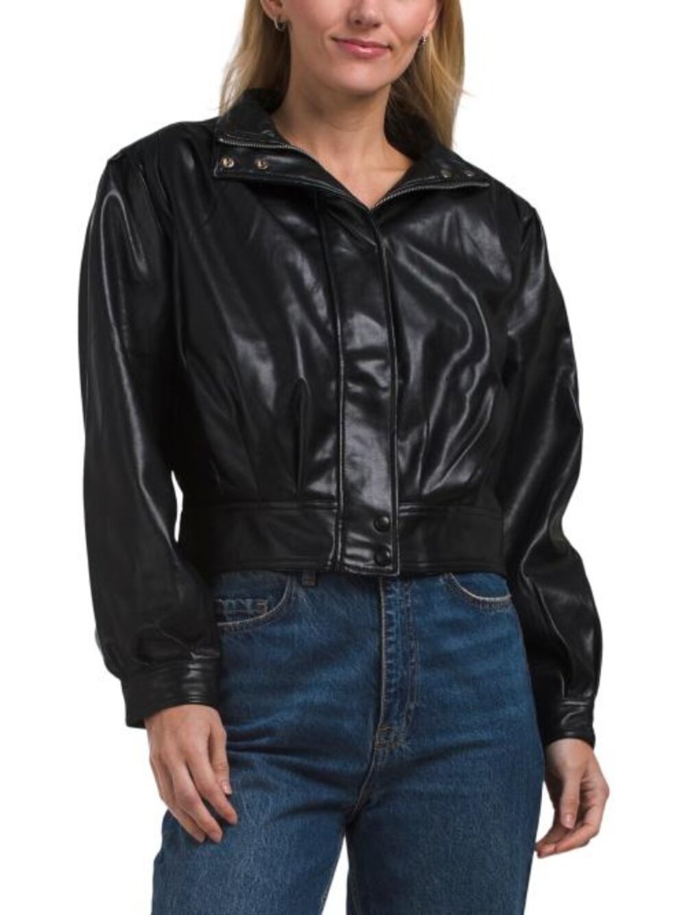 LOVE TREE Funnel Neck Jacket